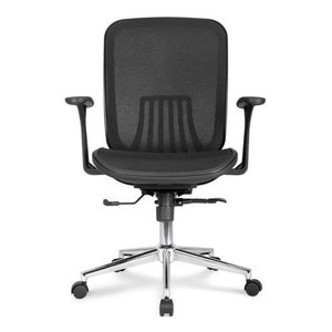 Cadeira Office Escritório Ergonômica Giratória Preta Armeria