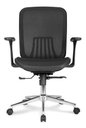 Ver imagem 1 de Cadeira Office Escritório Ergonômica Giratória Preta Armeria