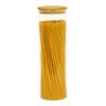 Pote De Vidro Hermético 2 Lts C/ Tampa 100% Bambu Mantimento - 1
