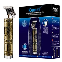 Máquina Kemei Corte e Acabamento sem Fio Profissional - 1