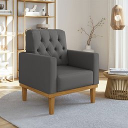 Poltrona Decorativa Jade em Veludo Just Time - 2