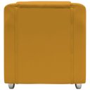 Ver imagem 6 de Kit Namoradeira + 4 Poltronas Decorativas para Sala Mila Suede Cores Pé de Plastico Cromado