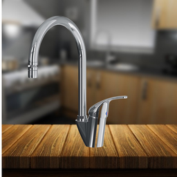 Monocomando Cozinha Bica alta Quente e Fria 6256 c620 Domus - 2