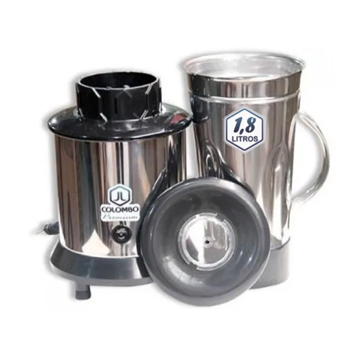 Liquidificador Alta Rotação 1,8 L 800 W Inóx Silencioso 220V - 7