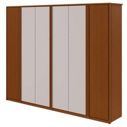 Guarda Roupa Casal Ambiente Ollie 6 Portas Frassino Off White Flex – Lopas - 6