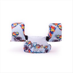 Colete Boia Infantil Azul Tranquilo ? Summer Life | Confortável, Seguro, até 25kg - 1