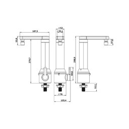 Torneira Elétrica Hydra PuraVitta de Bancada Cromada 220V - 4
