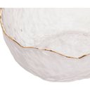 Ver imagem 4 de Bowl de Cristal Martelado Taj C/borda Dourada 13x6.5cm Wolff