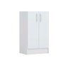 Armário Multiuso Lavanderia Viena C/ 2 Portas Branco - Demóbile - 4