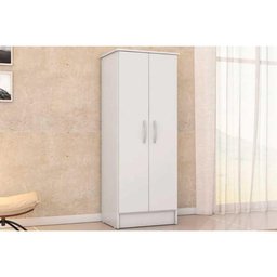 Armário Multiuso Lavanderia Viena C/ 2 Portas Branco - Demóbile - 1
