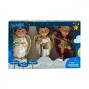 Ver imagem 2 de Kit Imagem Três Arcanjos Bebê em Borracha 16cm