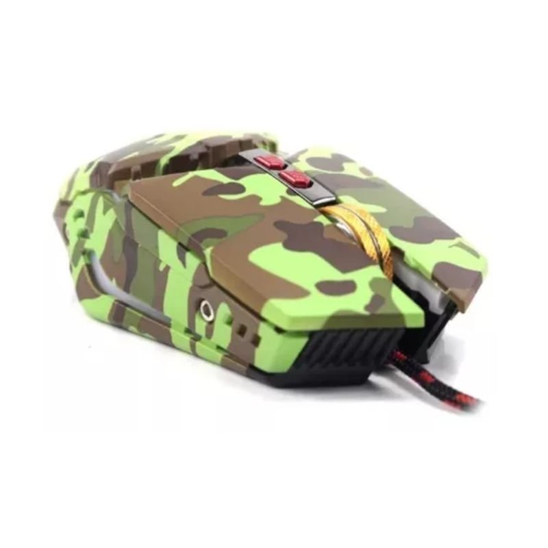 Teclado para Pc + Mouse com Fio Camuflado (combo Gamer) Xtrad Hk-8400 Teclado para Pc + Mouse com Fi - 3