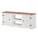 Ver imagem 2 de Rack Grande 2 Portas Madeira Maciça Branco