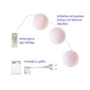 Ver imagem 6 de Bolinhas de Luz Cormilu Led, À Pilha, 20 Bolas, 2.8m, (branco)