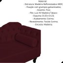 Ver imagem 2 de Divã Recamier Larissa Suede 150cm Lado Esquerdo + Brinde