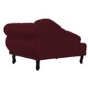 Ver imagem 4 de Divã Recamier Larissa Suede 150cm Lado Esquerdo + Brinde