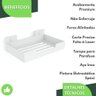 Porta Sabonete Para Banheiro Saboneteira Parede Branco Elg - 5