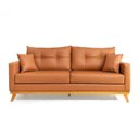 Ver imagem 2 de Sofá 2 Lugares 180cm Soul CabeCasa MadeiraOriginals Cobre Caramelo