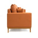 Ver imagem 5 de Sofá 2 Lugares 180cm Soul CabeCasa MadeiraOriginals Cobre Caramelo