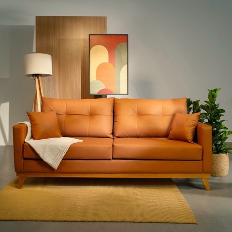 Sofá 2 Lugares 180cm Soul CabeCasa MadeiraOriginals