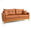 Ver imagem 4 de Sofá 2 Lugares 180cm Soul CabeCasa MadeiraOriginals Cobre Caramelo