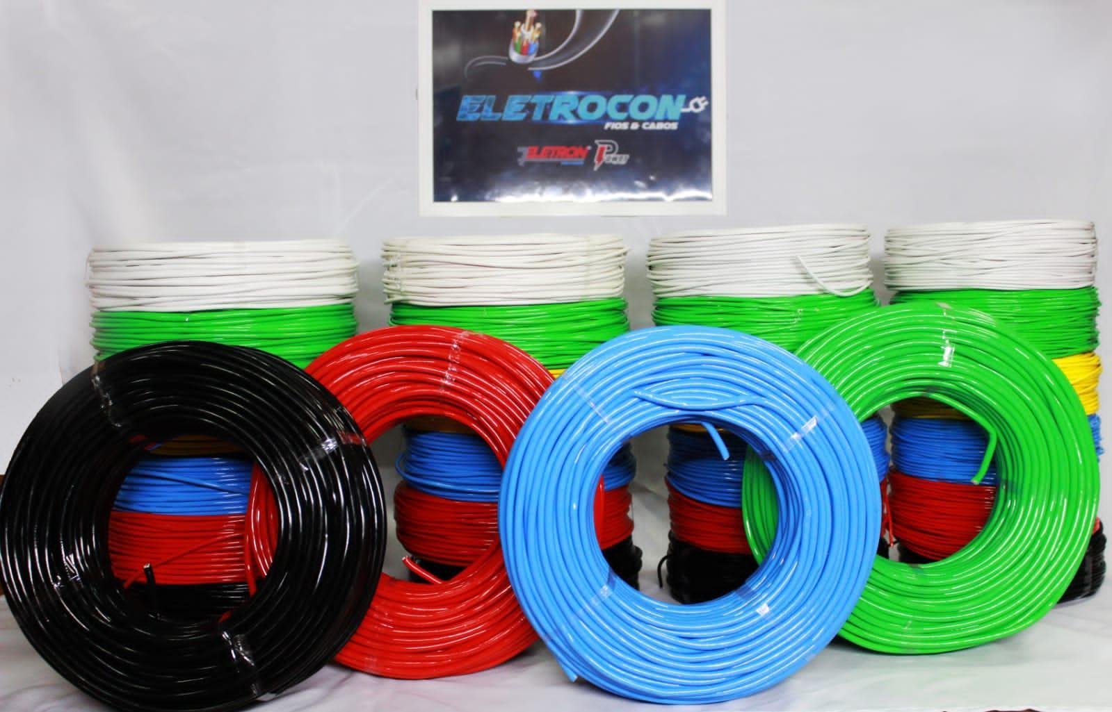 Fio Cabo Flexível 4 Mm 70 Metros Azul - 6
