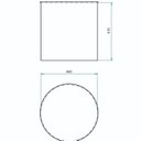 Ver imagem 3 de Puff para Sala de Estar 41cm X 43cm Lara