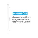 Ver imagem 4 de Fita Hellerman Abraçadeira Enforca Gato de Nylon 400x4,8mm 22kg Ds0069-100un