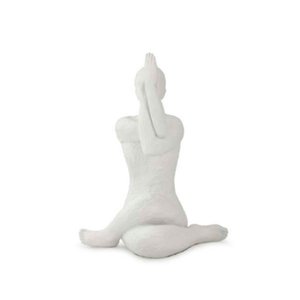 Estatueta Alongamento Yoga em Polirresina - Pré Venda Mart