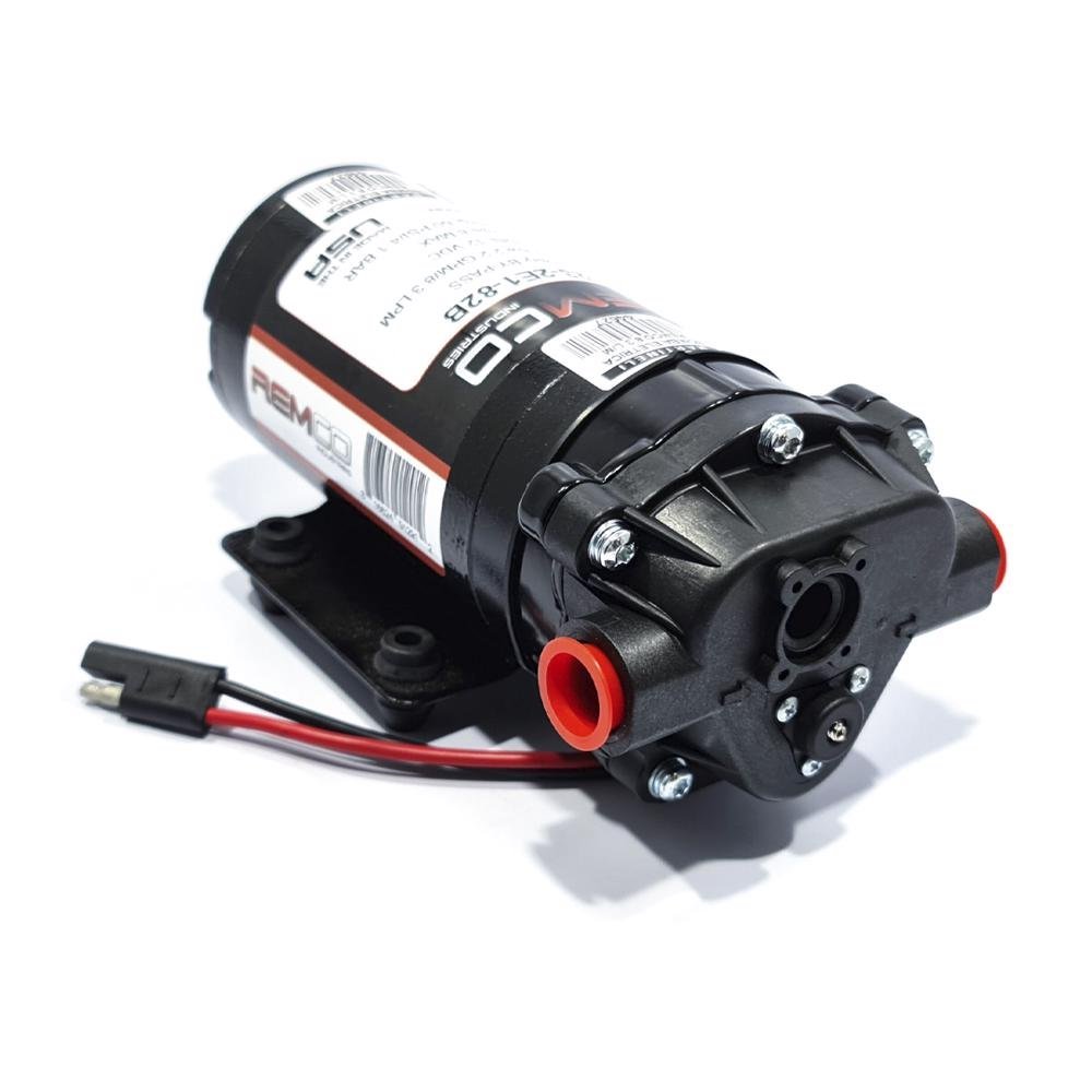 Bomba Elétrica de Diafragma 12V 8,3 L/m - Remco 3323-2E1-82B