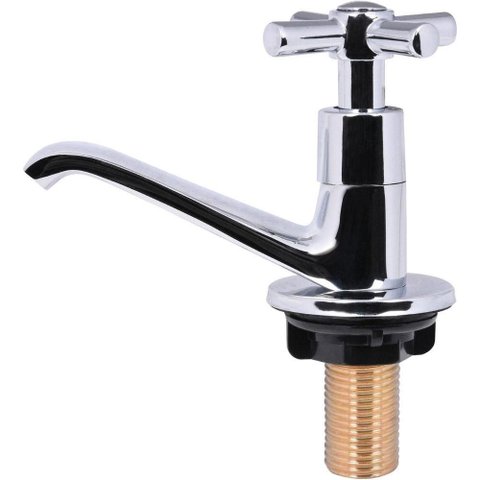 Torneira para Lavatório C66 1-4 de Volta de Mesa Metal Latão Inox Liege Cosmetics