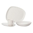 Ver imagem 1 de Aparelho de Jantar/Lanche Oxford 16PCS m. Order Vanilla