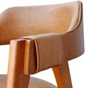 Ver imagem 4 de Kit 8 Poltronas Lux Ergônomicas Revestida em Durango para Recepções & Sala de Estar