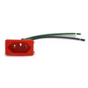 Ver imagem 1 de 12 Tomada Fêmea Vermelha 3 Pinos 10a Painel com Rabicho 15cm