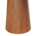 Ver imagem 5 de Conjunto de Mesa e 5 Cadeiras Cone Tampo MDF com Vidro Off-White 120cm