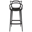 Ver imagem 4 de Kit C|3 Banqueta Média Masters Allegra - 66 Cm - Preto