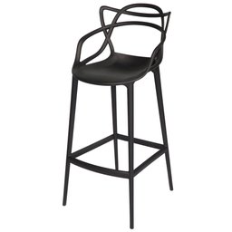 KIT C|3 Banqueta média Masters Allegra - 66 cm - Preto - 7