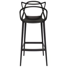 KIT C|3 Banqueta média Masters Allegra - 66 cm - Preto - 4