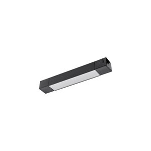 Módulo Led Difusor para Trilho Nordecor Duli 10w 21cm Bivolt Preto 3000k Luz Amarela 6350