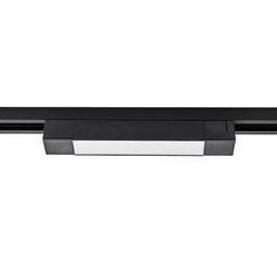 Módulo Led Difusor para Trilho Nordecor Duli 10w 21cm Bivolt Preto 3000k Luz Amarela 6350 - 6