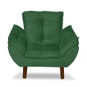 Ver imagem 1 de Mini Poltrona Cadeira Opala Infantil de Criança Suede