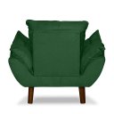 Ver imagem 3 de Mini Poltrona Cadeira Opala Infantil de Criança Suede