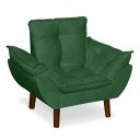 Ver imagem 2 de Mini Poltrona Cadeira Opala Infantil de Criança Suede
