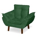 Ver imagem 5 de Mini Poltrona Cadeira Opala Infantil de Criança Suede