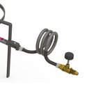 Ver imagem 3 de Fogão Industrial 1 Boca Progás Alta Pressão 3 Caulim Redondos F1b3