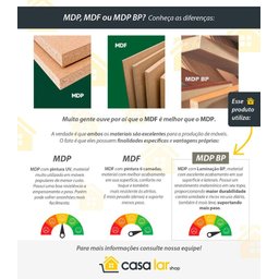 Armário Baixo para Escritório 120 Cm Linha de Alto Padrão - 5