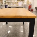 Ver imagem 5 de Mesa Jantar Philae Tampo Mel Base Preta 160cm - 69411