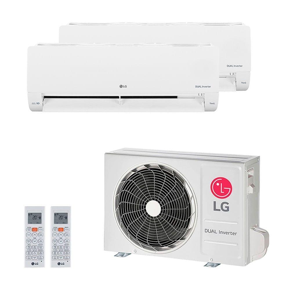 Ar Condicionado Bi Split Lg 16.000btus(9.000+9.000)frio 220v - 1