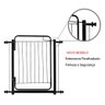 Grade de Porta Portão Retrátil Pet Cães Criança 74 a 79 Cm: - 3