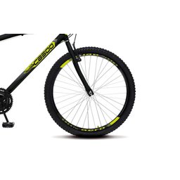 Bicicleta Cazelle Cb 500, Aro 26 Comum Natural, 36 Raias, 18 Marchas, Freios V-brake e Suporte de Gu - 4